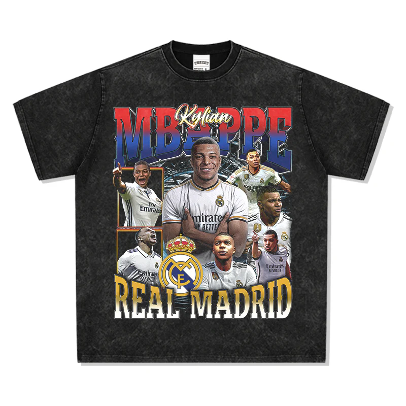Kylian Mbappé "Real Madrid"TEE - Image 3