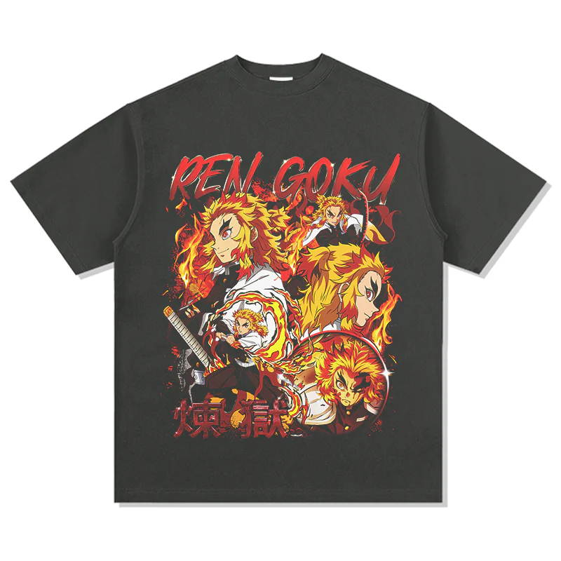 Kyōjurō Rengoku "Anime" TEE - Image 2