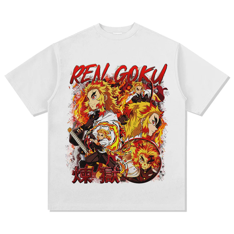 Kyōjurō Rengoku "Anime" TEE - Image 4