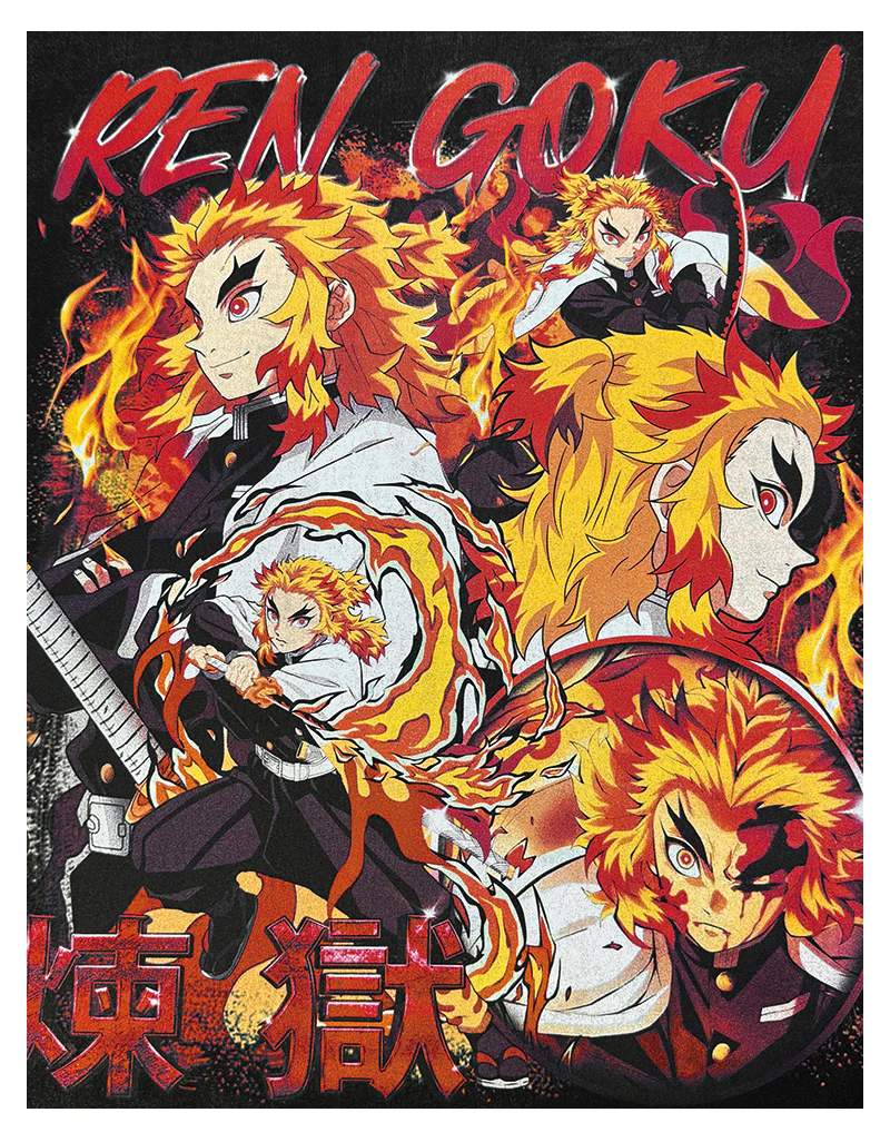Kyōjurō Rengoku "Anime" TEE - Image 9