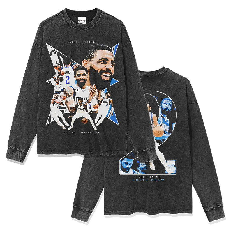 Kyrie Irving Sweatshirt NBA 2024 - Image 4