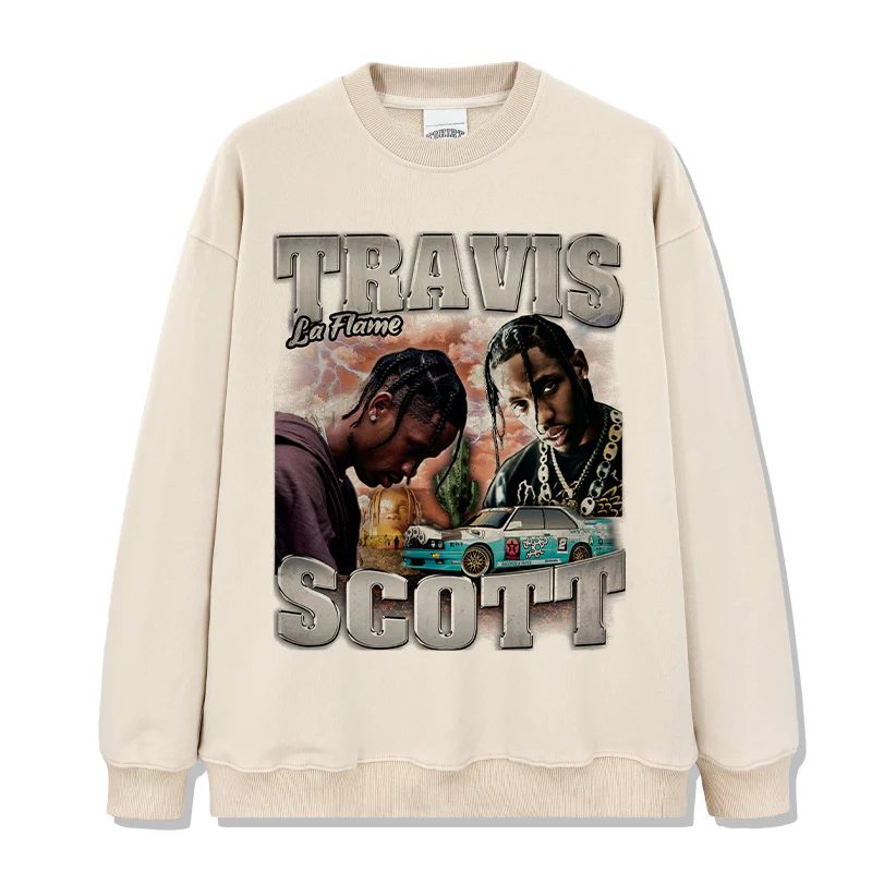 La Flame By Travis Scott Sweatshirt - Image 4