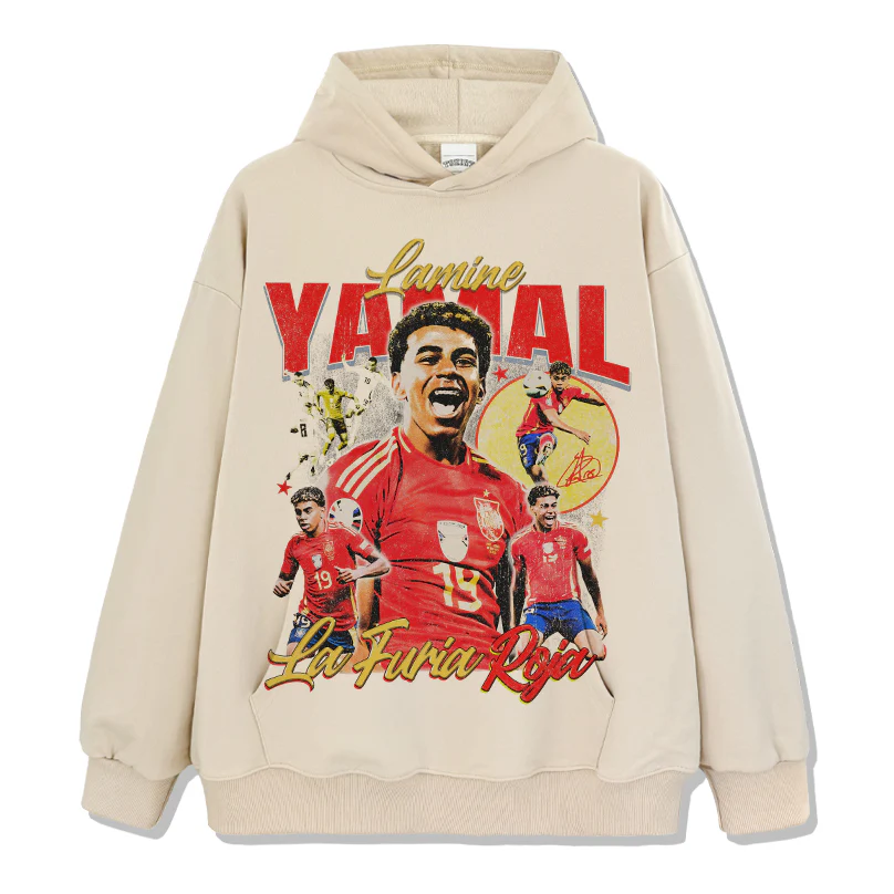 Lamine Yamal "La Furia Roja"Hoodie - Image 4