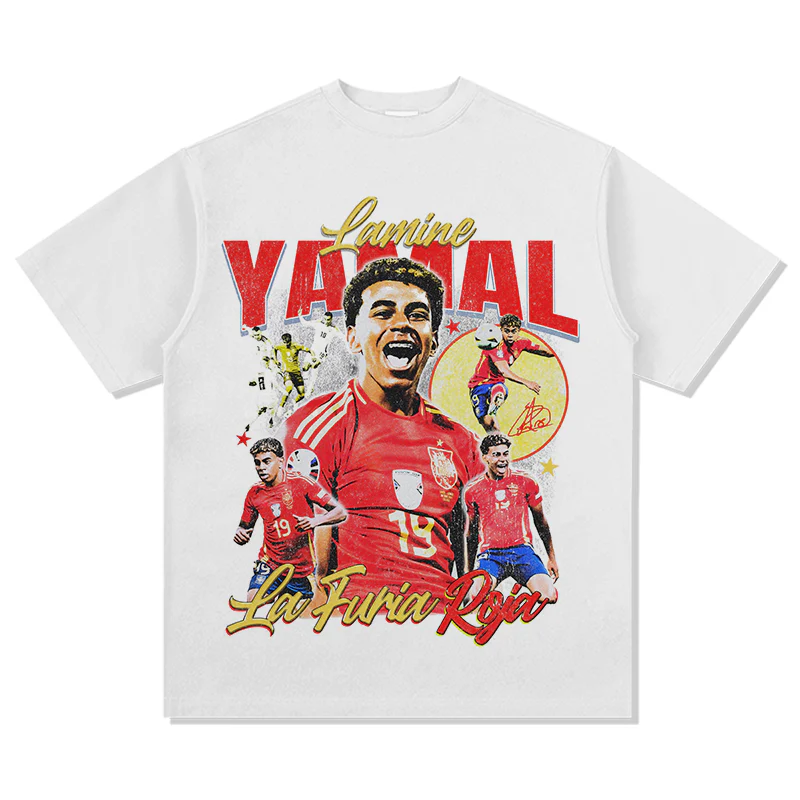 Lamine Yamal "La Furia Roja"TEE - Image 4