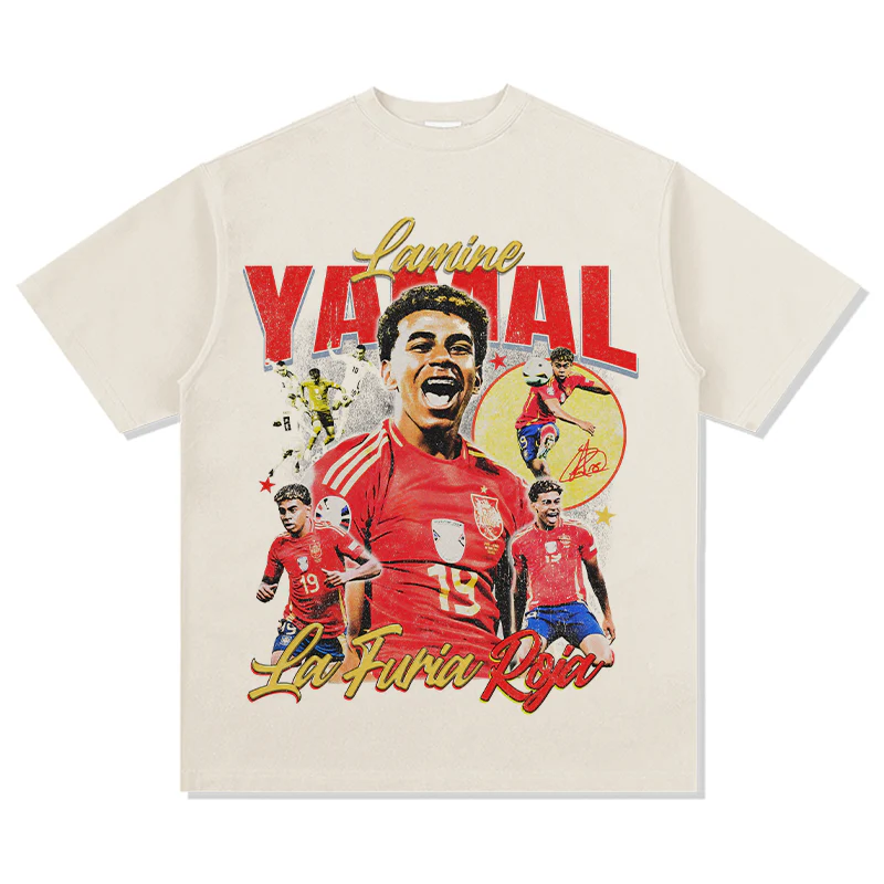 Lamine Yamal "La Furia Roja"TEE - Image 5