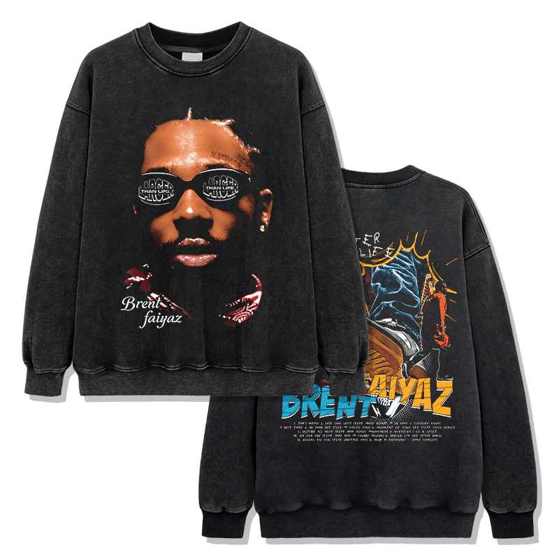 Larger than Life By Brent Faiyaz Sweatshirt - Image 2