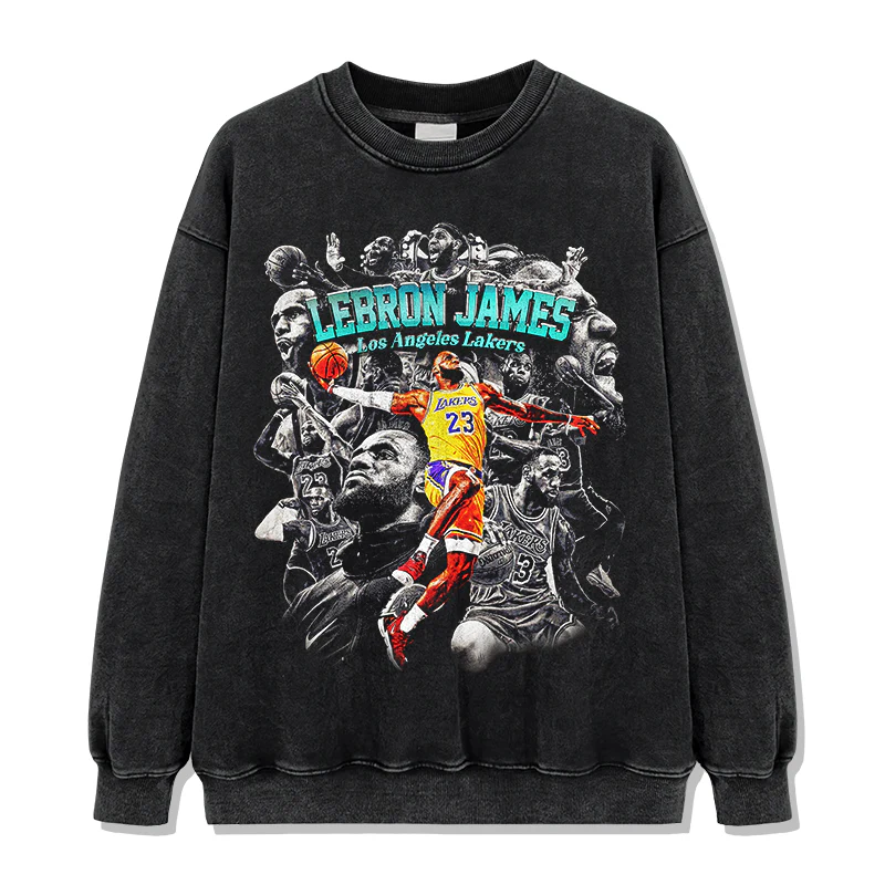Lebron James Sweatshirt NBA - Image 2