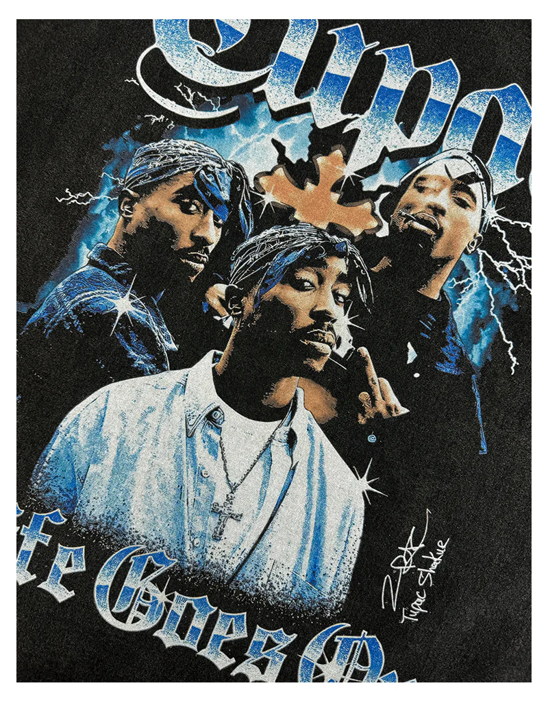 Life Goes On By Tupac Shakur Signature TEE - Image 6