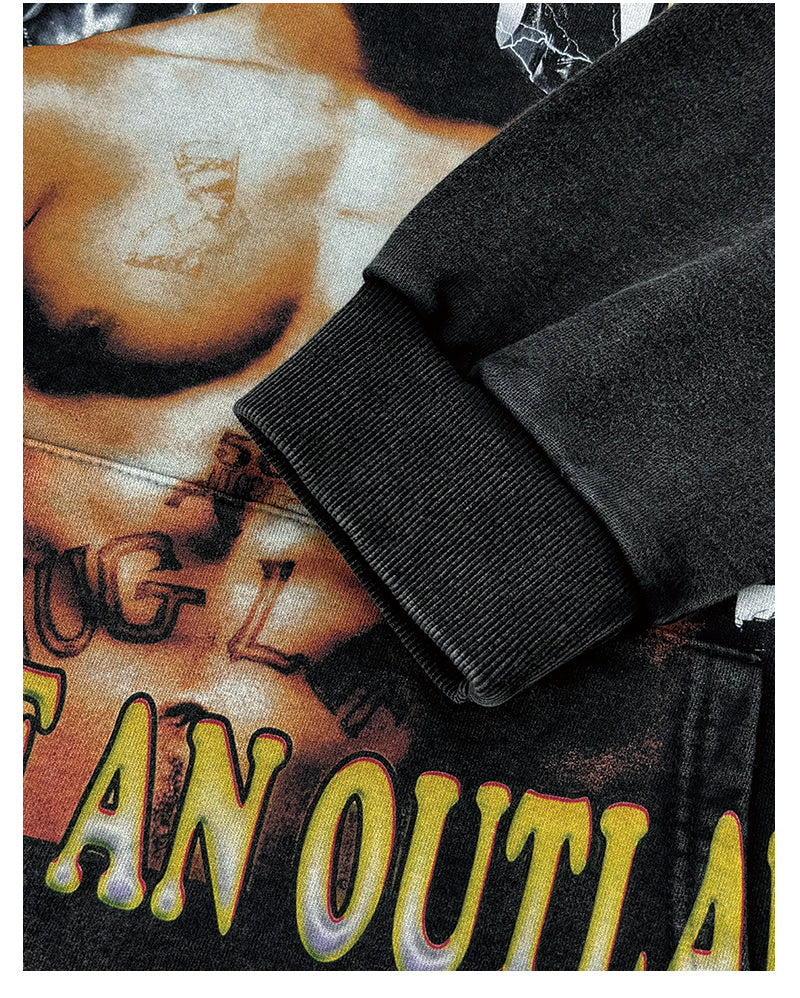Life of an Outlaw By Tupac Shakur Sweatshirt - Image 4
