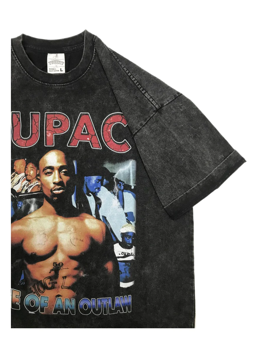 Life Of An Outlaw By Tupac Shakur TEE - Image 6