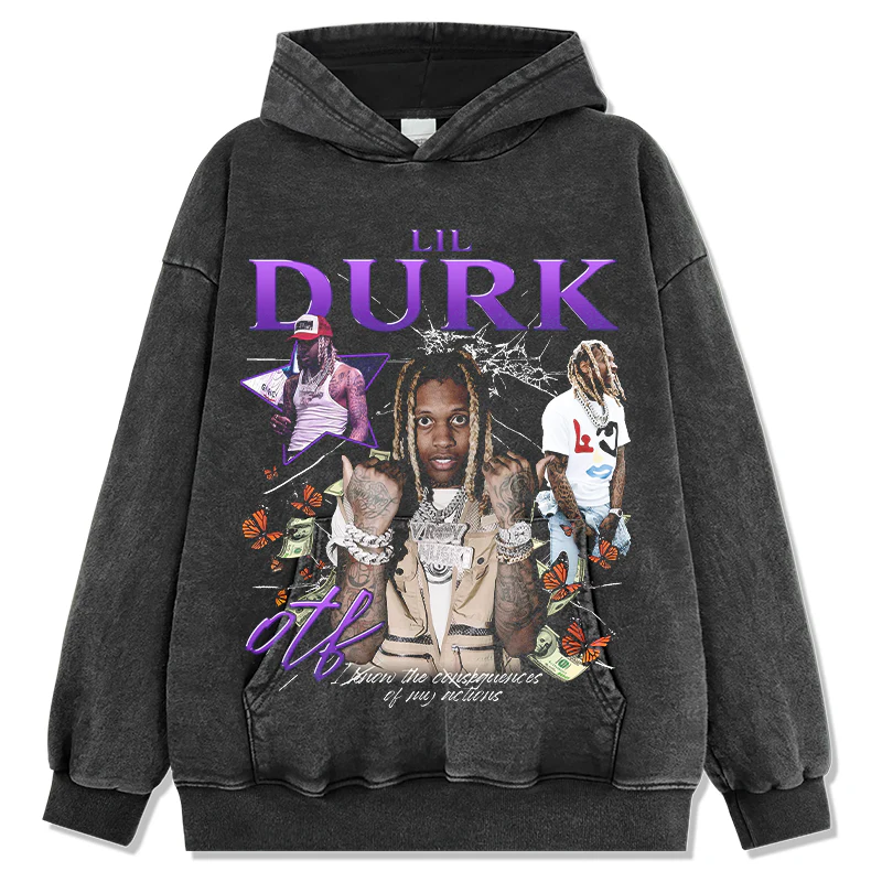 lil durk hoodie 2024 - Image 2