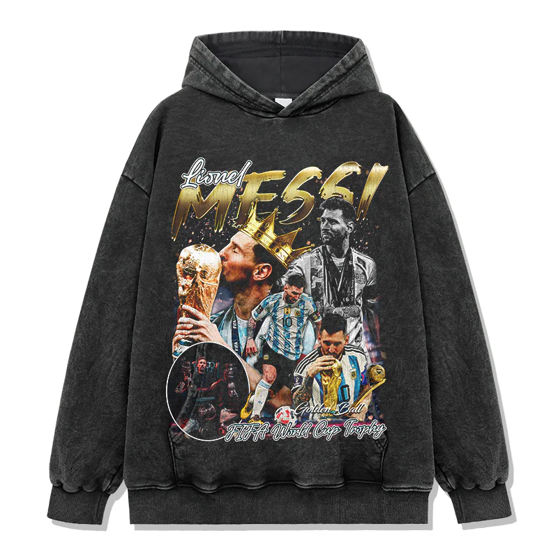 Lionel Messi "Golden Ball" Hoodie - Image 2