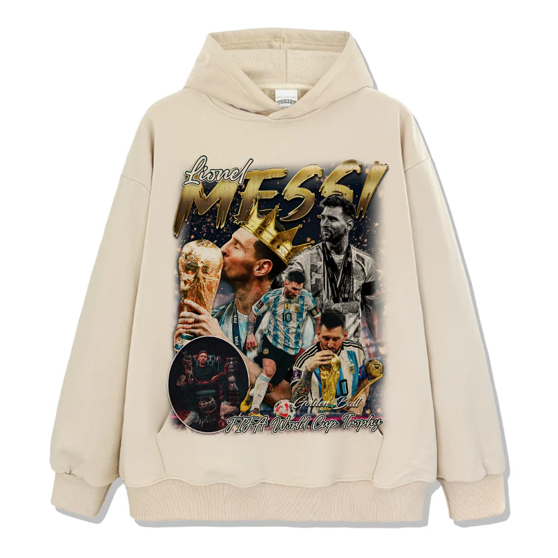 Lionel Messi "Golden Ball" Hoodie - Image 4