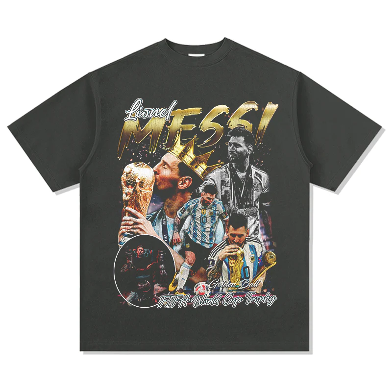 Lionel Messi "Golden Ball" Tee - Image 2