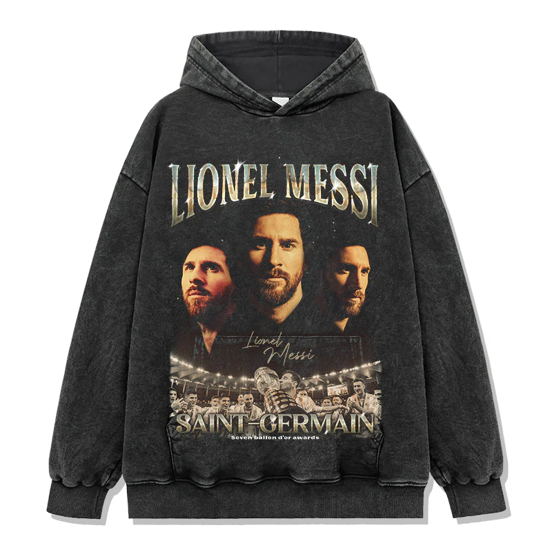 Lionel Messi "Paris Saint-Germain" Hoodie - Image 2