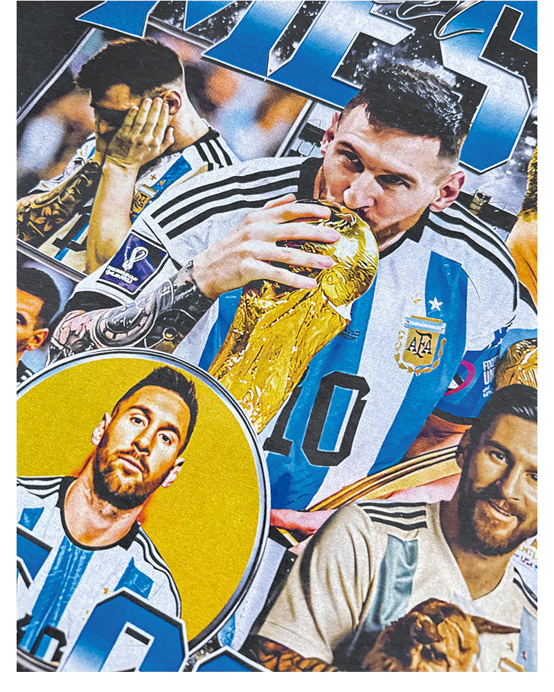 Lionel Messi "The King"Hoodie - Image 5