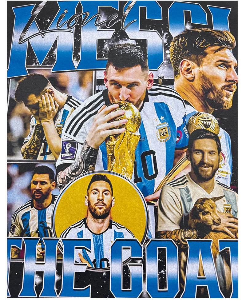 Lionel Messi "The King"TEE - Image 4