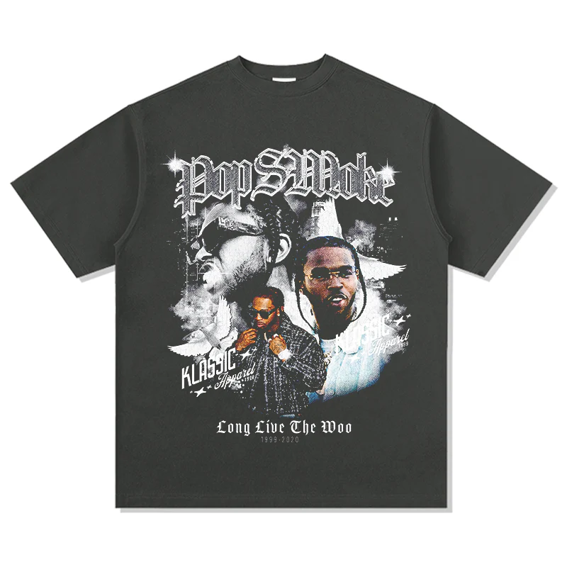 long live the woo By Pop Smoke TEE - Image 2