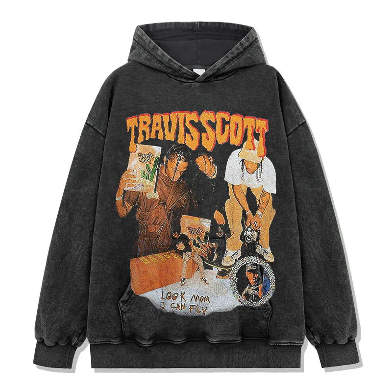 Look Mom I Can Fly By Travis Scott Hoodie - Image 2