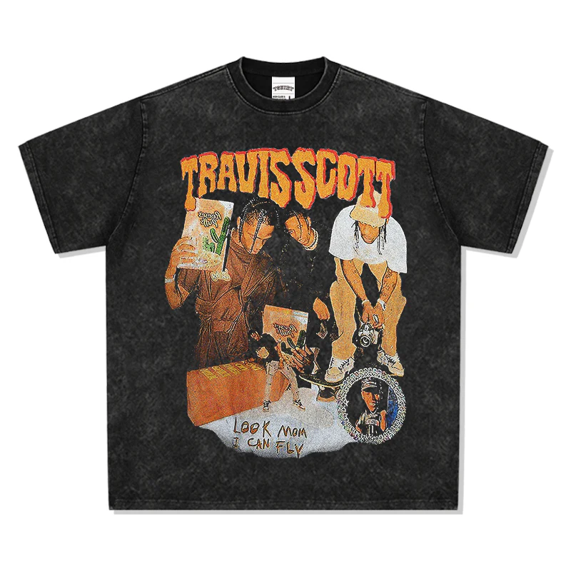 Look Mom I Can Fly By Travis Scott TEE - Image 3