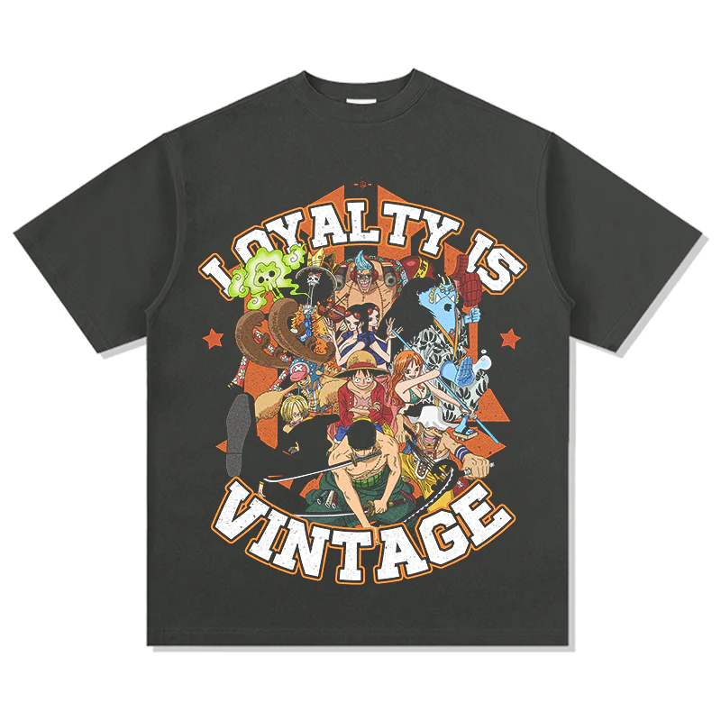 Loyalty s Vintage One Piece "Anime" TEE - Image 2