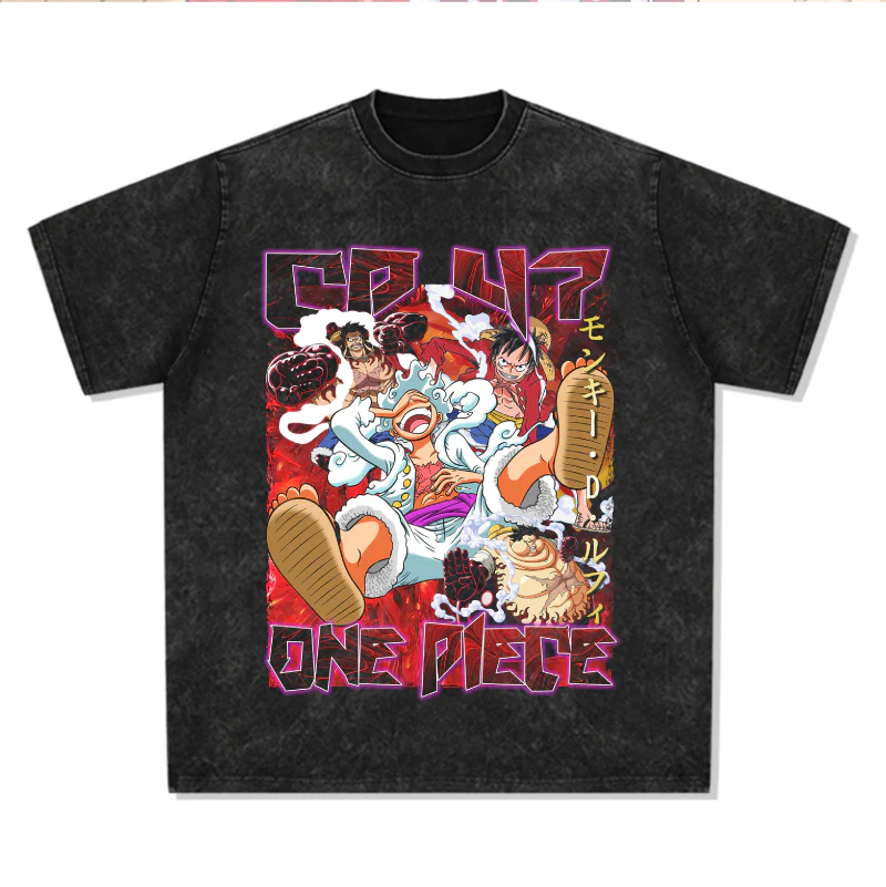 Luffy All Gear One Piece "Anime" TEE - Image 3