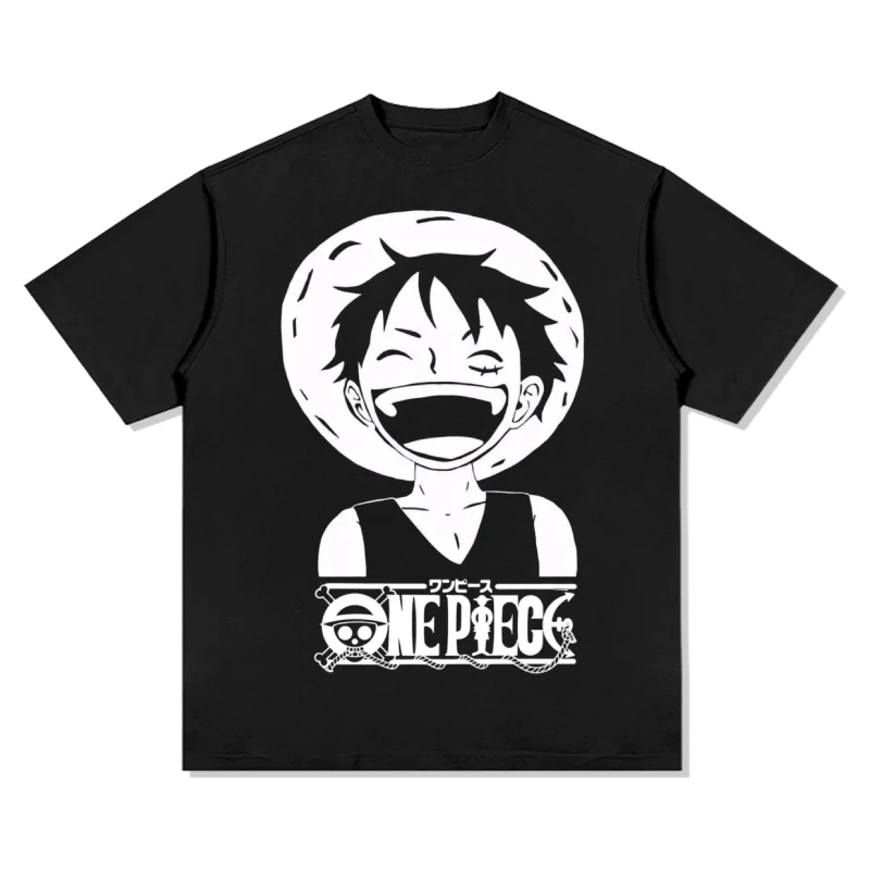 Luffy's Smiley Face One Piece "anime" TEE