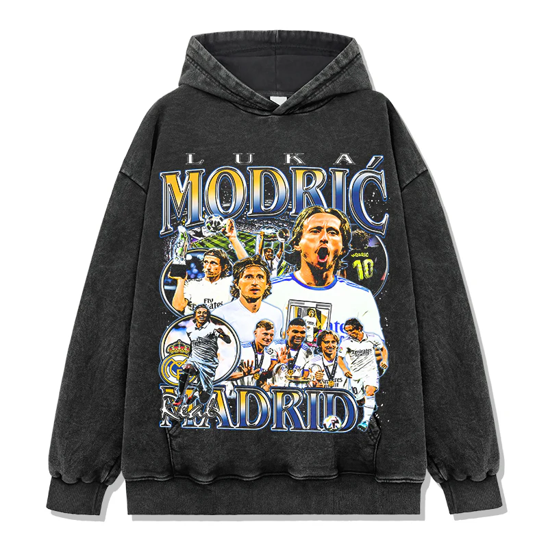 Luka Modrić "Real Madrid"Hoodie - Image 2