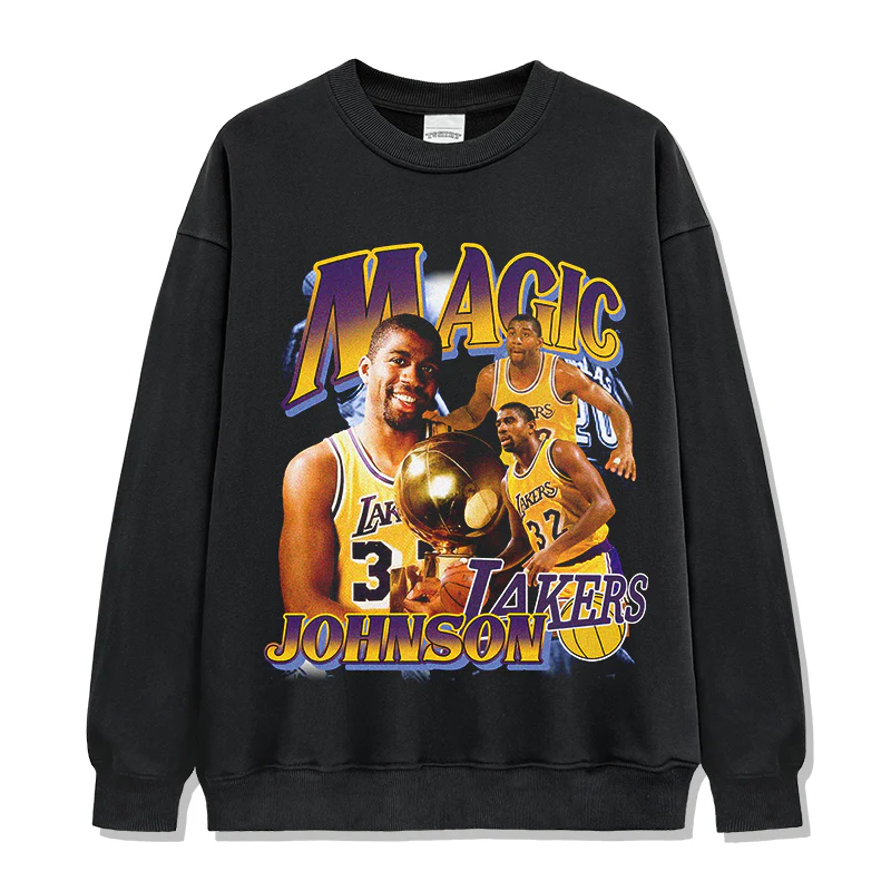 Magic Johnson Sweatshirt NBA 2024 - Image 3