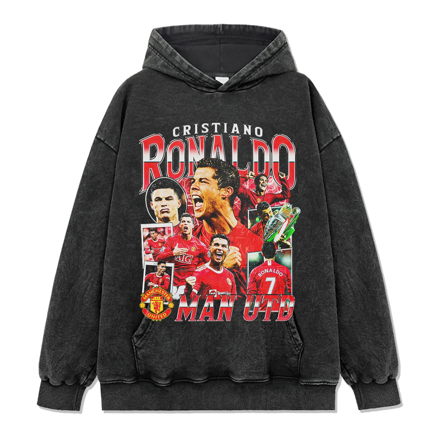 Cristiano Ronaldo Manchester United Hoodie - Image 2