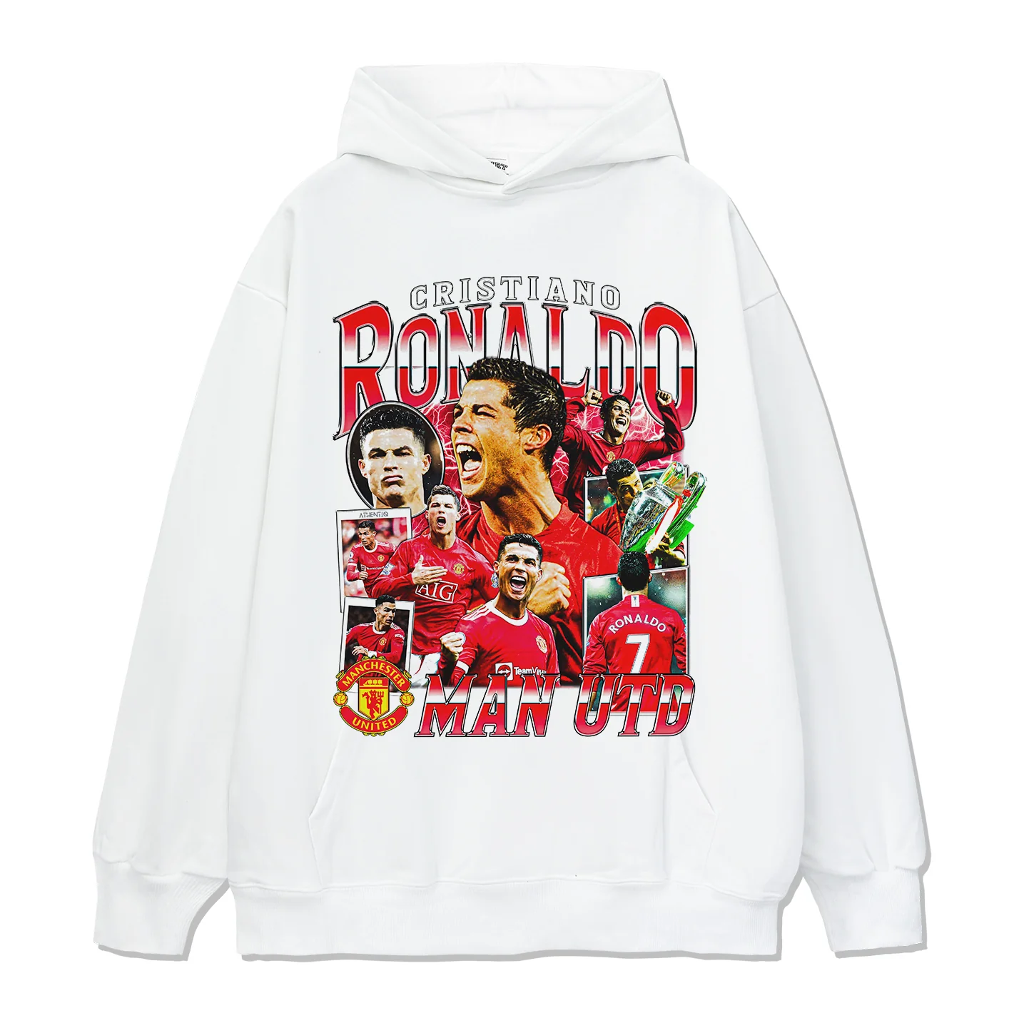 Cristiano Ronaldo Manchester United Hoodie - Image 3