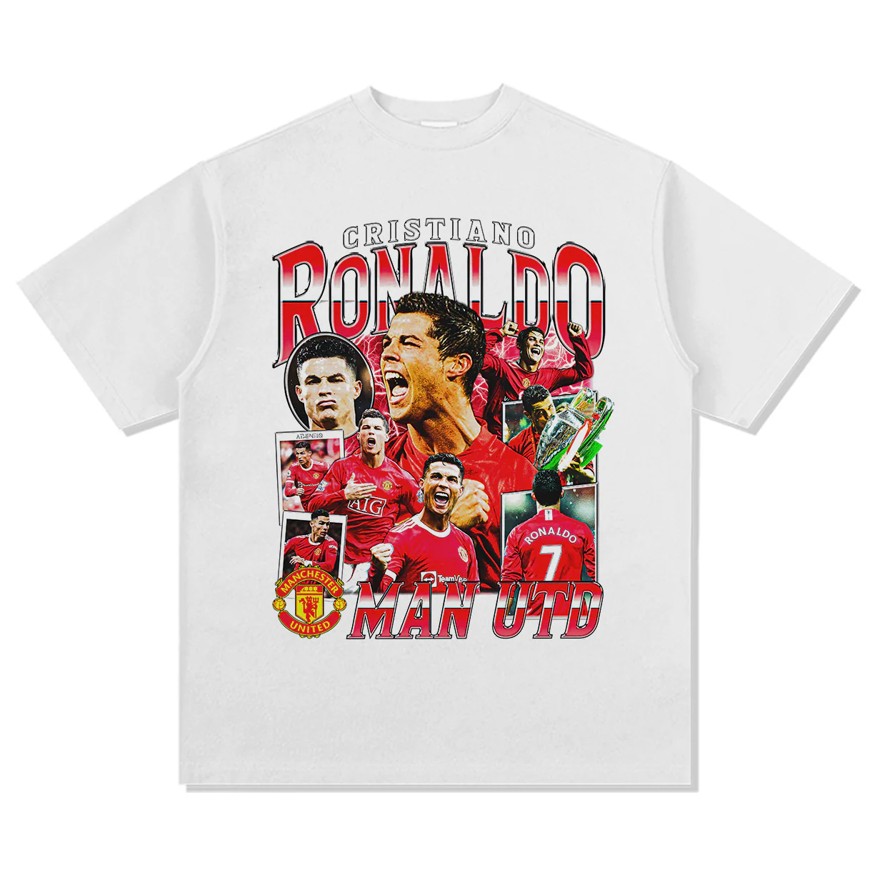 Cristiano Ronaldo Manchester United Tee - Image 4