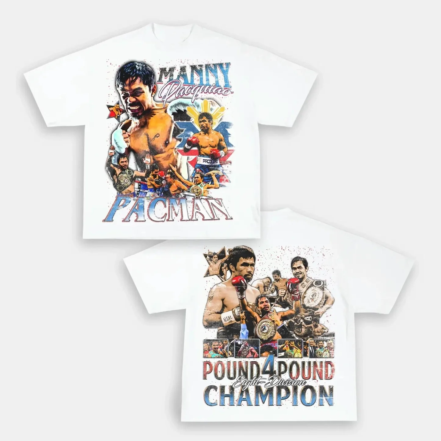 Manny Pacquiao Back Design TEE - Image 2