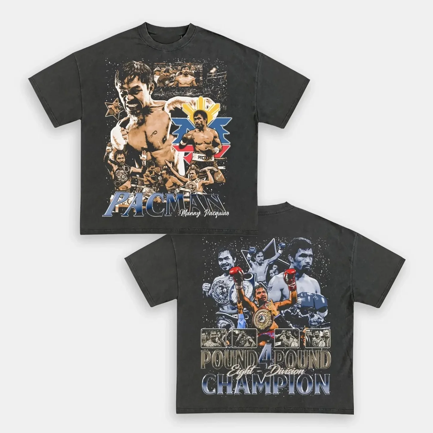 Manny Pacquiao Back Design TEE - Image 3