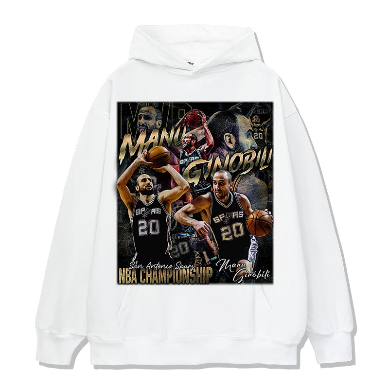 Manu Ginobili HOODIE NBA 2024 - Image 3