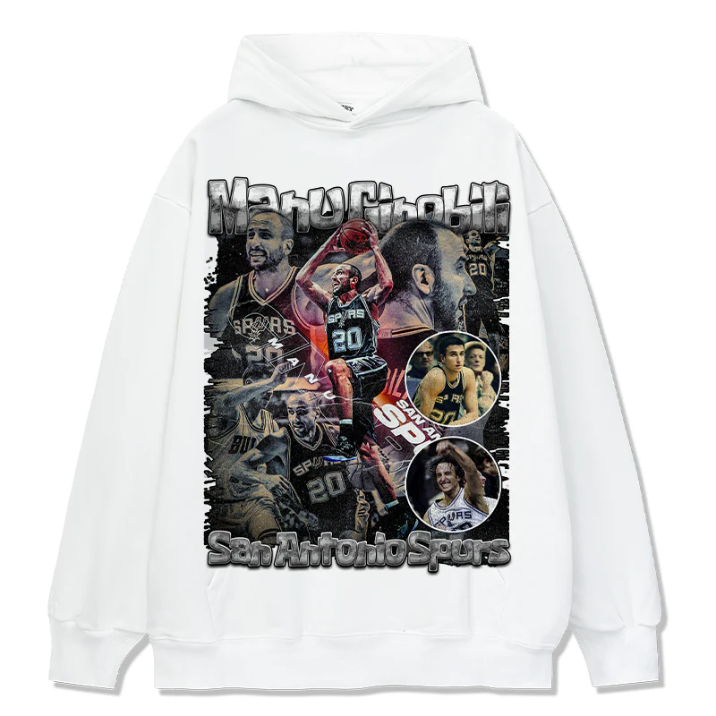 Manu Ginobili HOODIE NBA - Image 3