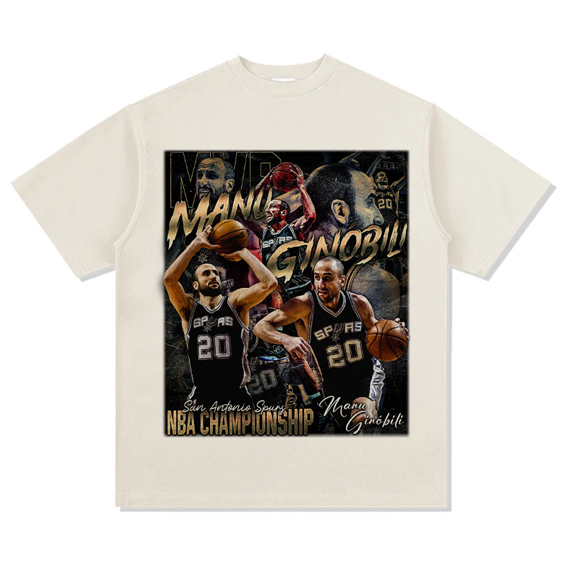 Manu Ginobili Tee NBA 2024 - Image 2
