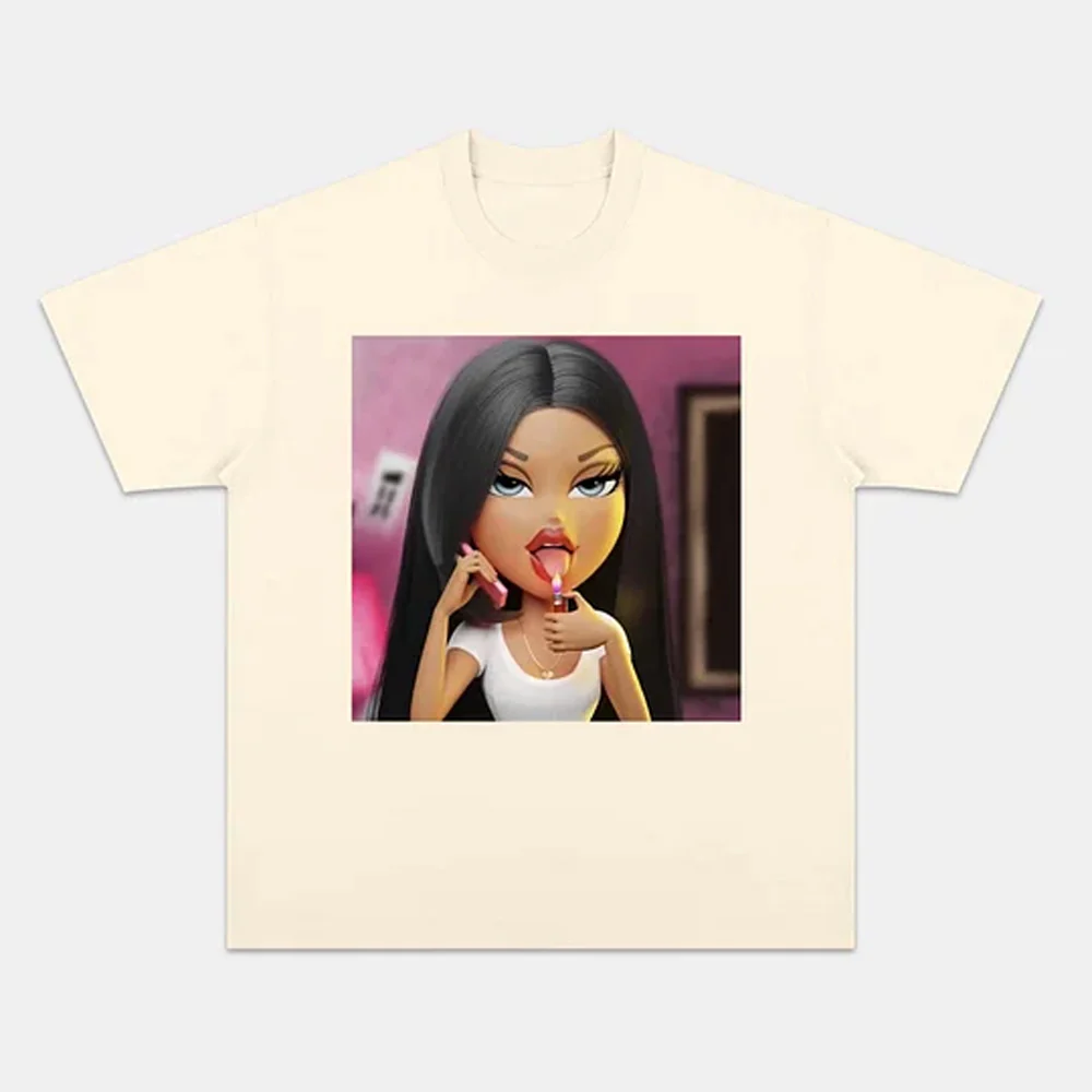 Megan Fox Barbie Edition Fun Fashion Graphic Tee - Image 3