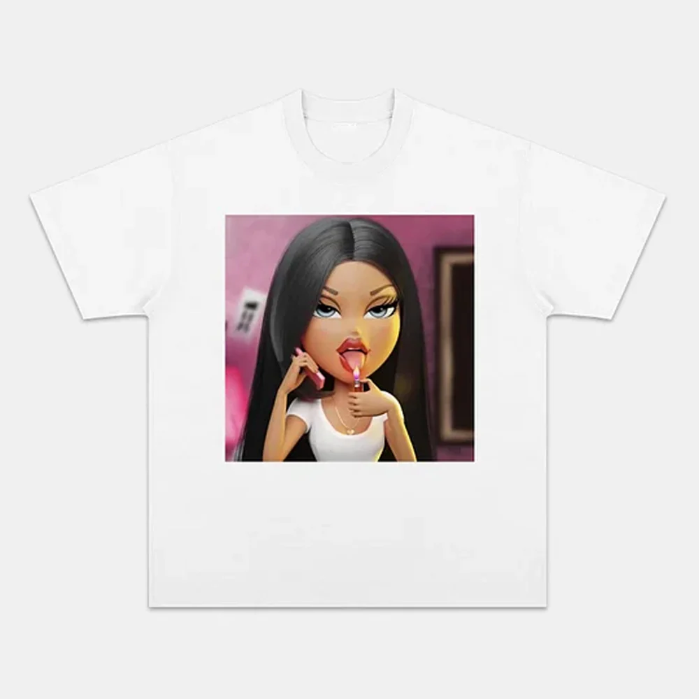 Megan Fox Barbie Edition Fun Fashion Graphic Tee - Image 4