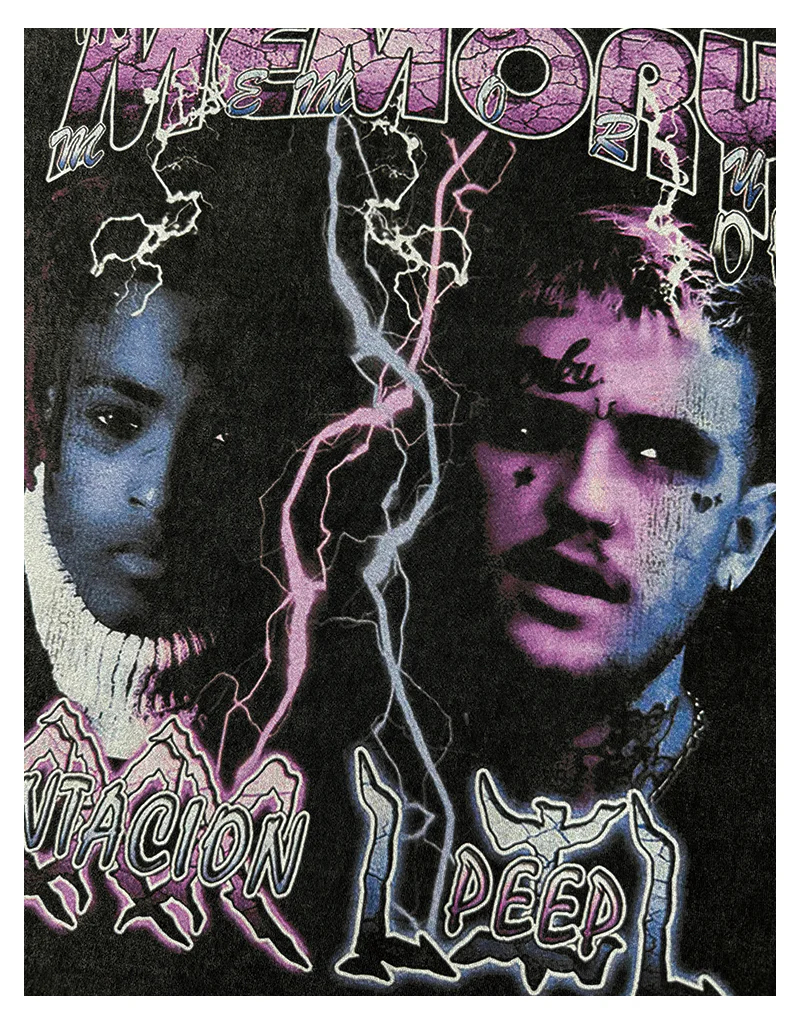 Memory By Xxxtentacion & Lil Peep Tee - Image 4