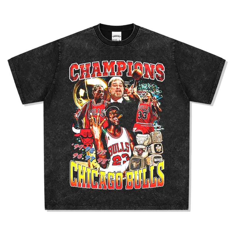 Champions Chicago Bulls TEE NBA - Image 3