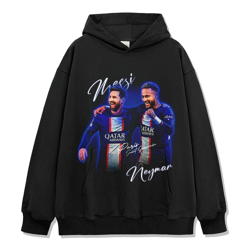 Messi, Neymar "Paris Saint-Germain" Hoodie