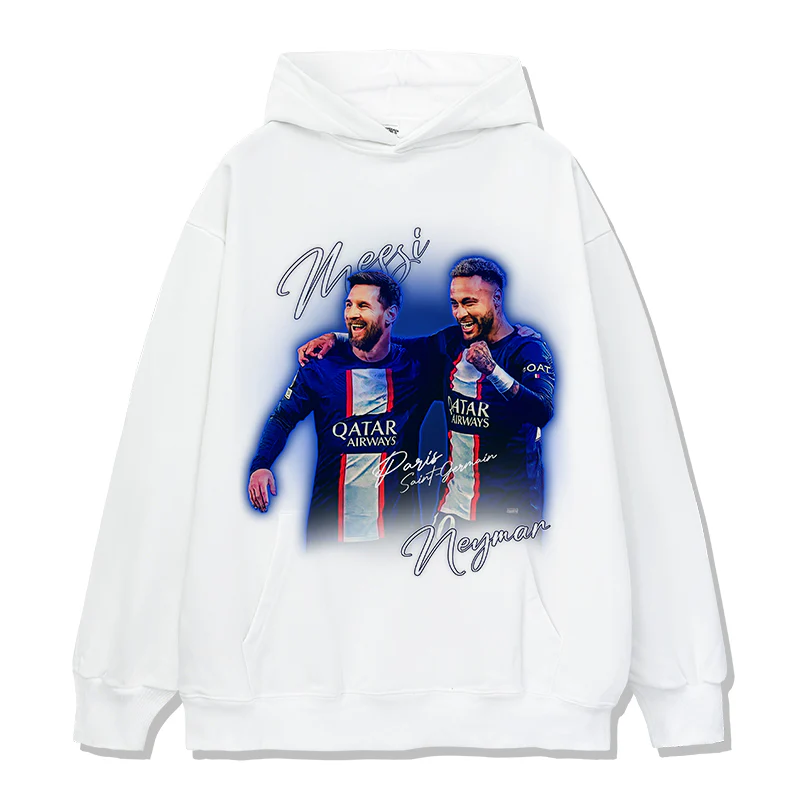Messi, Neymar "Paris Saint-Germain" Hoodie - Image 3