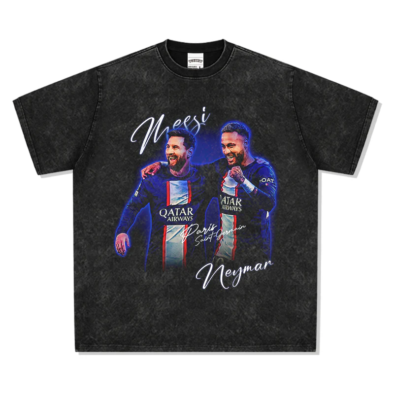 Messi, Neymar "Paris Saint-Germain" Tee - Image 3