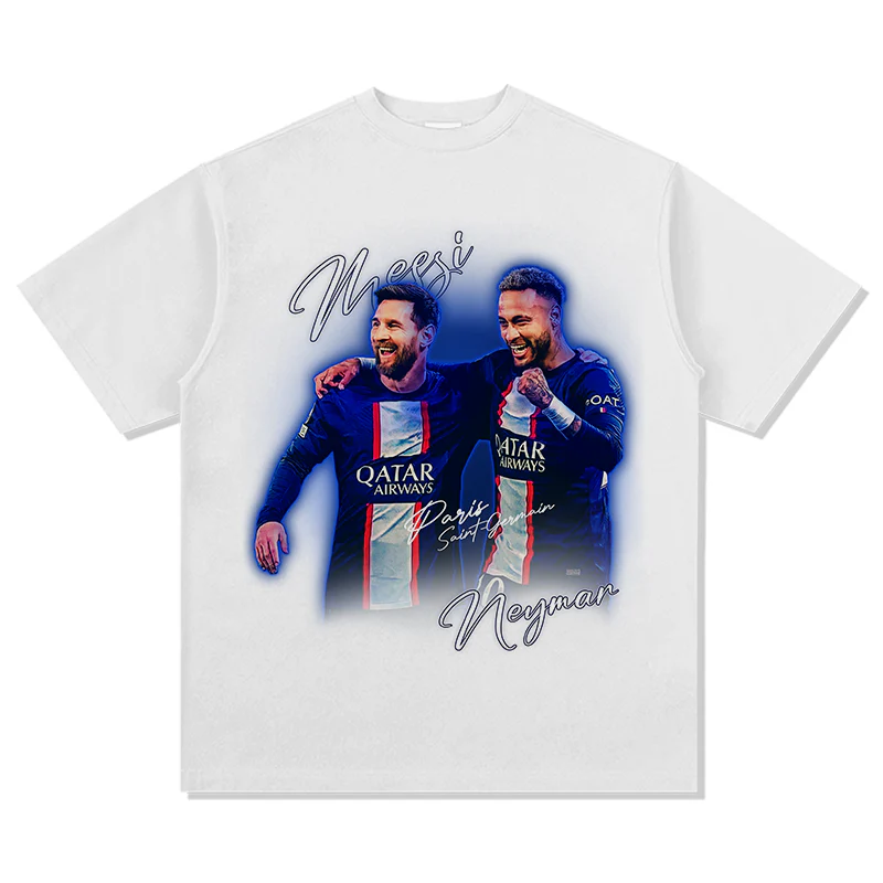 Messi, Neymar "Paris Saint-Germain" Tee - Image 4