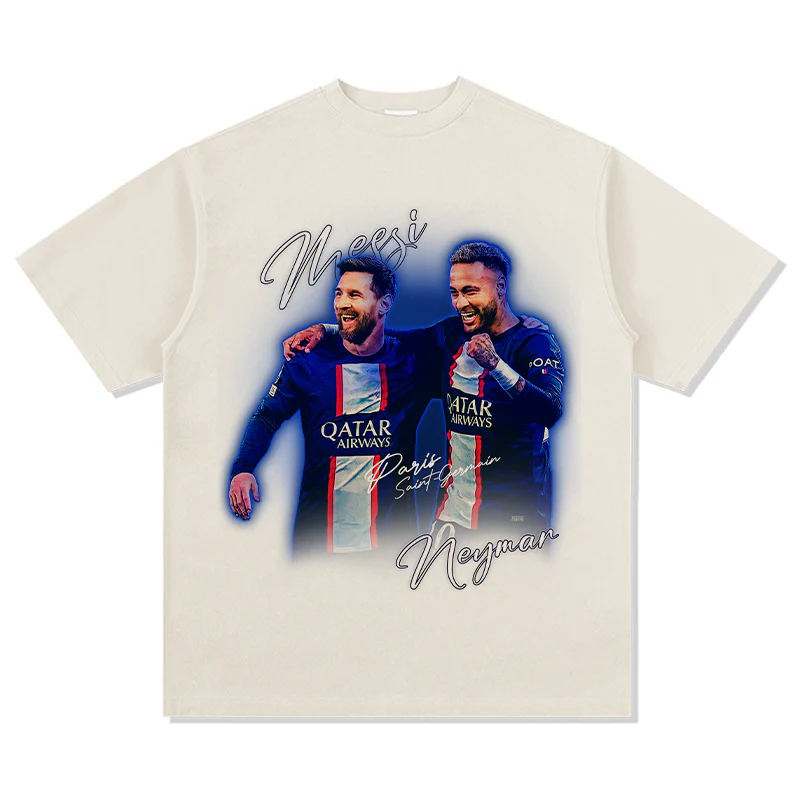 Messi, Neymar "Paris Saint-Germain" Tee - Image 5