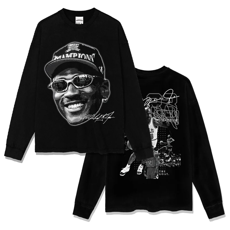 Michael Jordan Sweatshirt NBA 2024 - Image 4