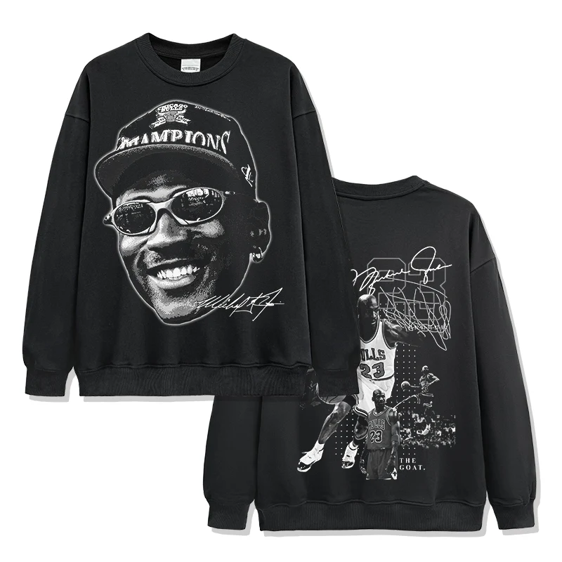 Michael Jordan Sweatshirt NBA 2024 - Image 6