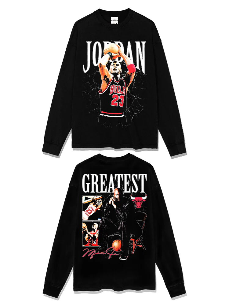 Michael Jordan Sweatshirt NBA 2024 - Image 3