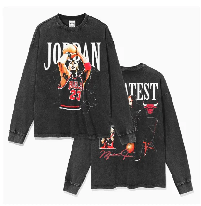 Michael Jordan Sweatshirt NBA 2024 - Image 2